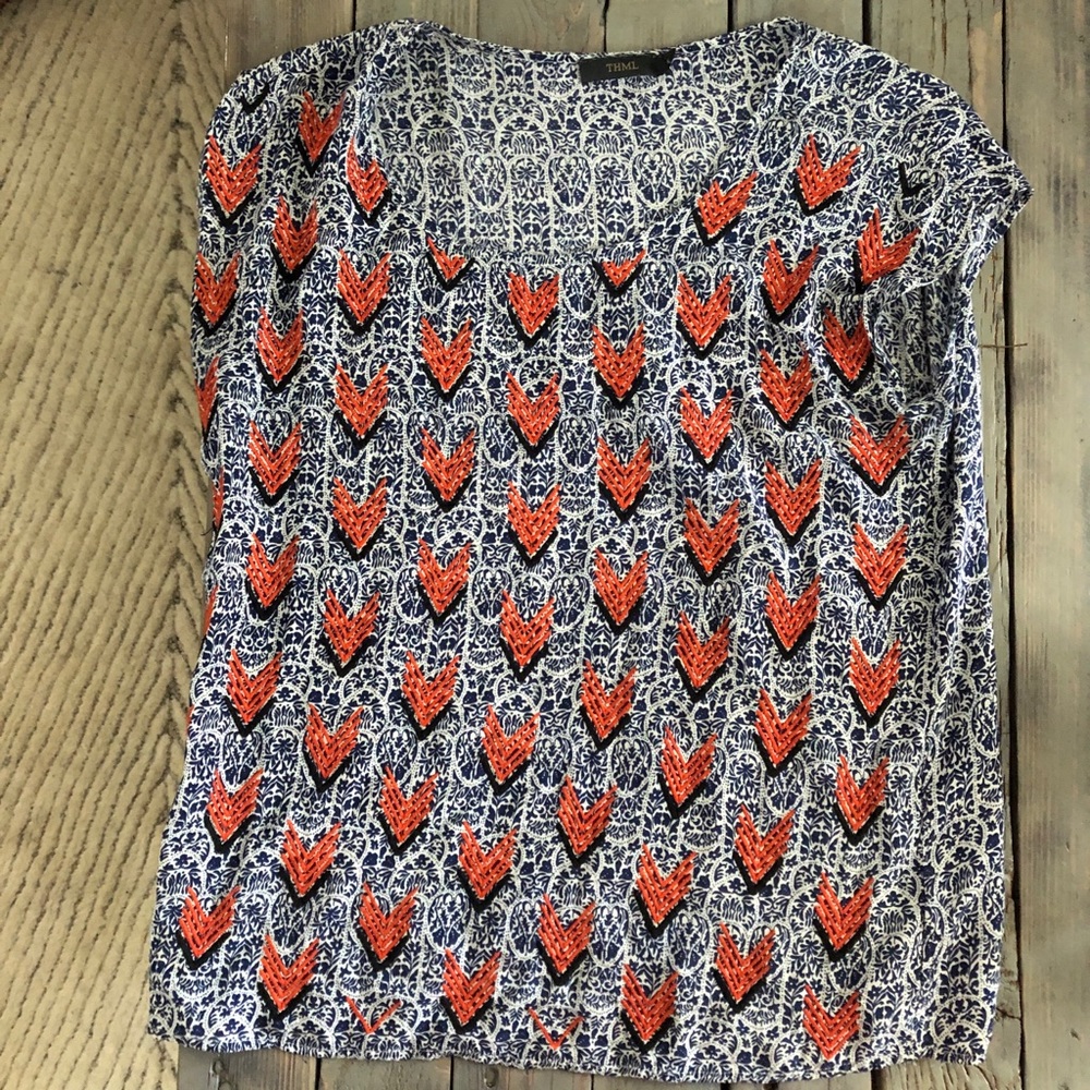 Stitch fix short sleeve blouse